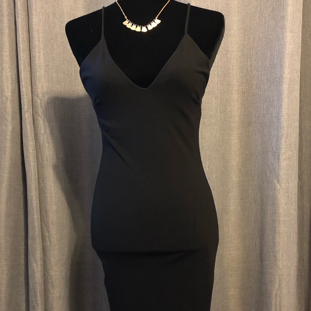 Black mermaid dress